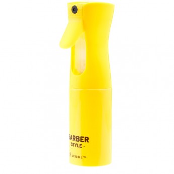 Распылитель-спрей DEWAL BARBER STYLE пластиковый, желтый, 160мл